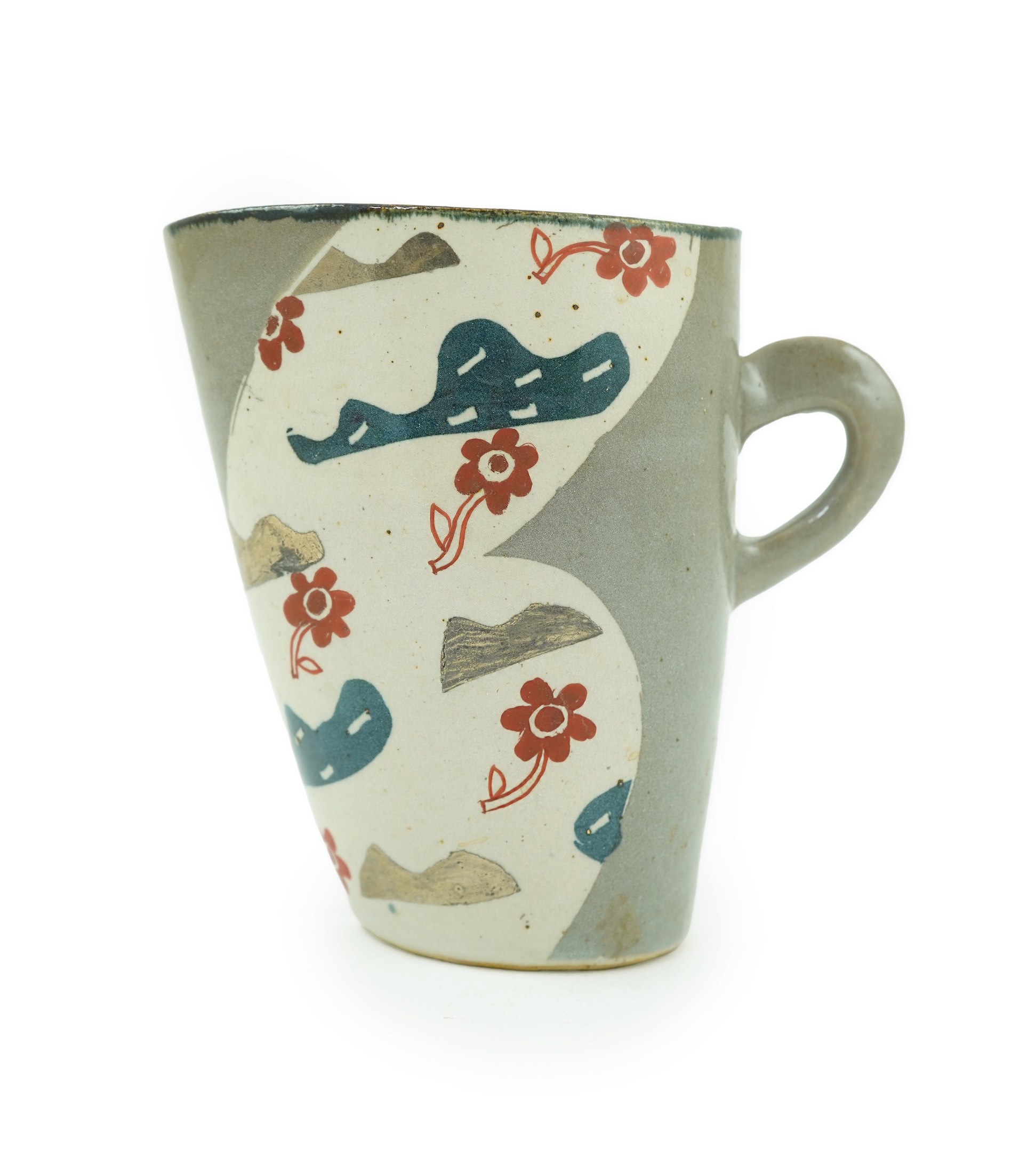 John Maltby (1936-2020): A free-form stoneware jug
